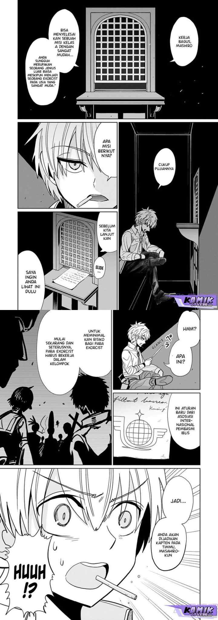Exorcist wa Midara ni Aragau chapter 1.1 halaman 7