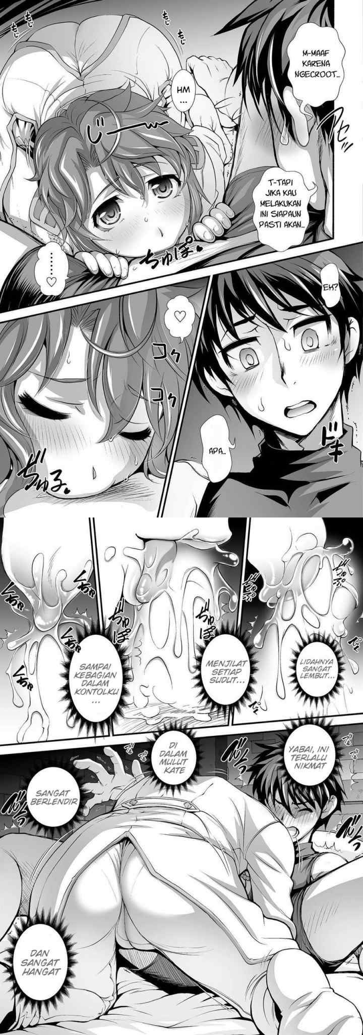 Kuchidome no Gohoubi wa Dansou Otome To Ichaero Desu! chapter 4 halaman 8