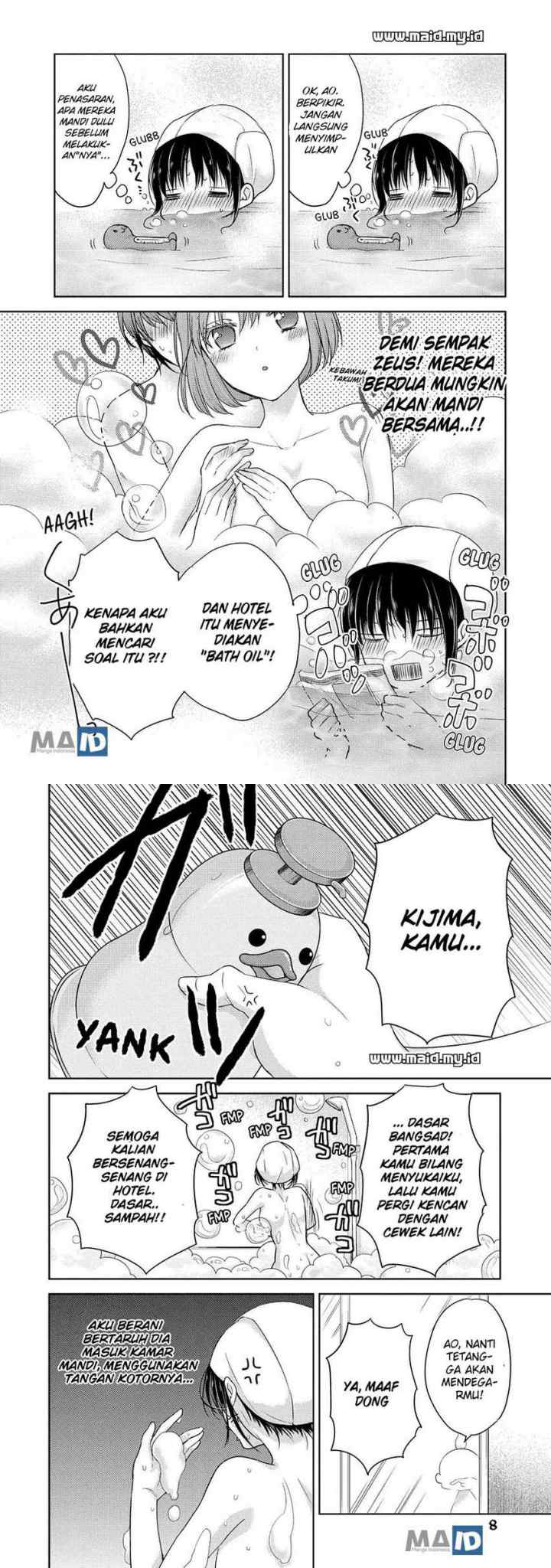Midara na Ao-chan wa Benkyou ga Dekinai chapter 6 halaman 6