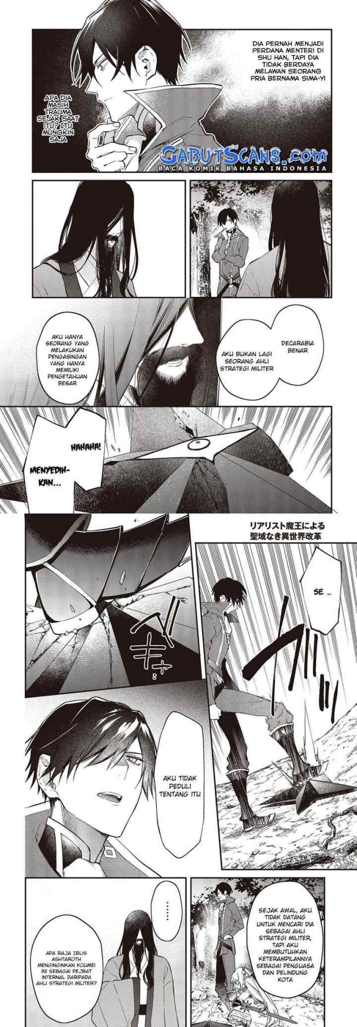 Realist Maou Niyoru Seiiki Naki Isekai Kaikaku chapter 35 halaman 16