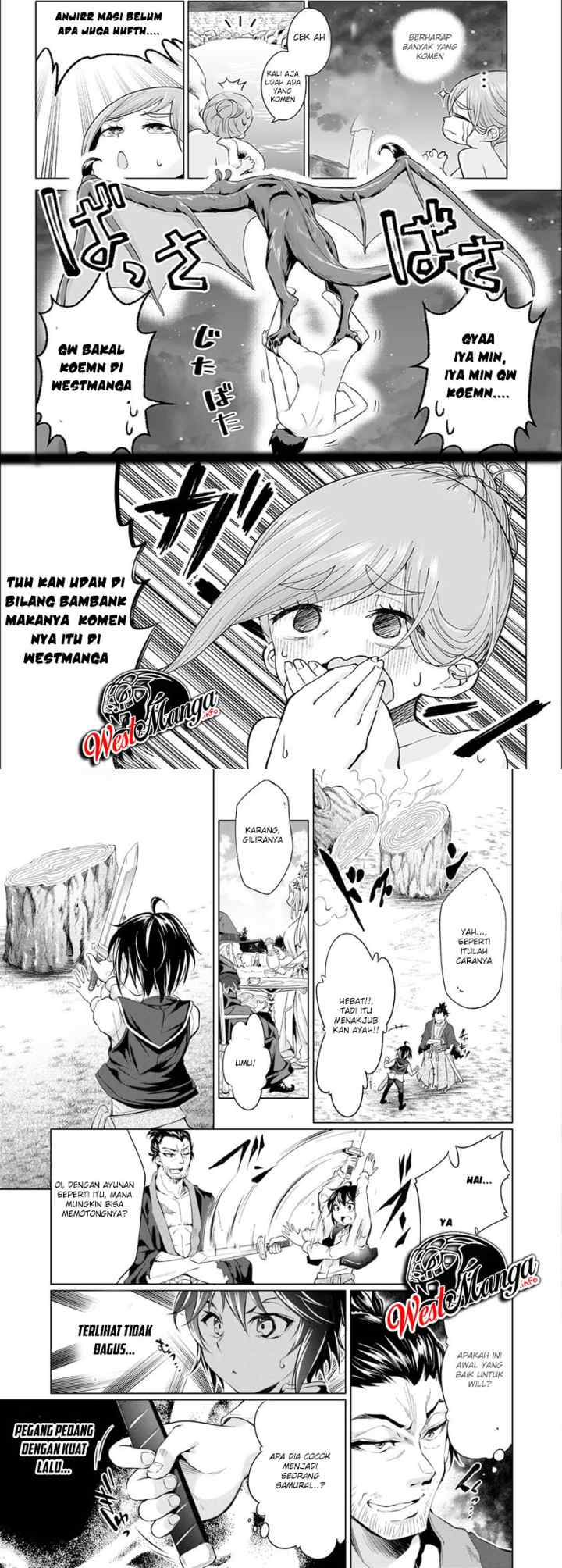 Kamigami ni Sodaterare Shimo no, Saikyou to Naru chapter 1 halaman 12