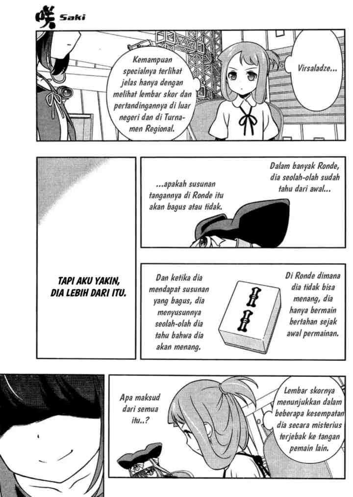 Saki chapter 152 halaman 8