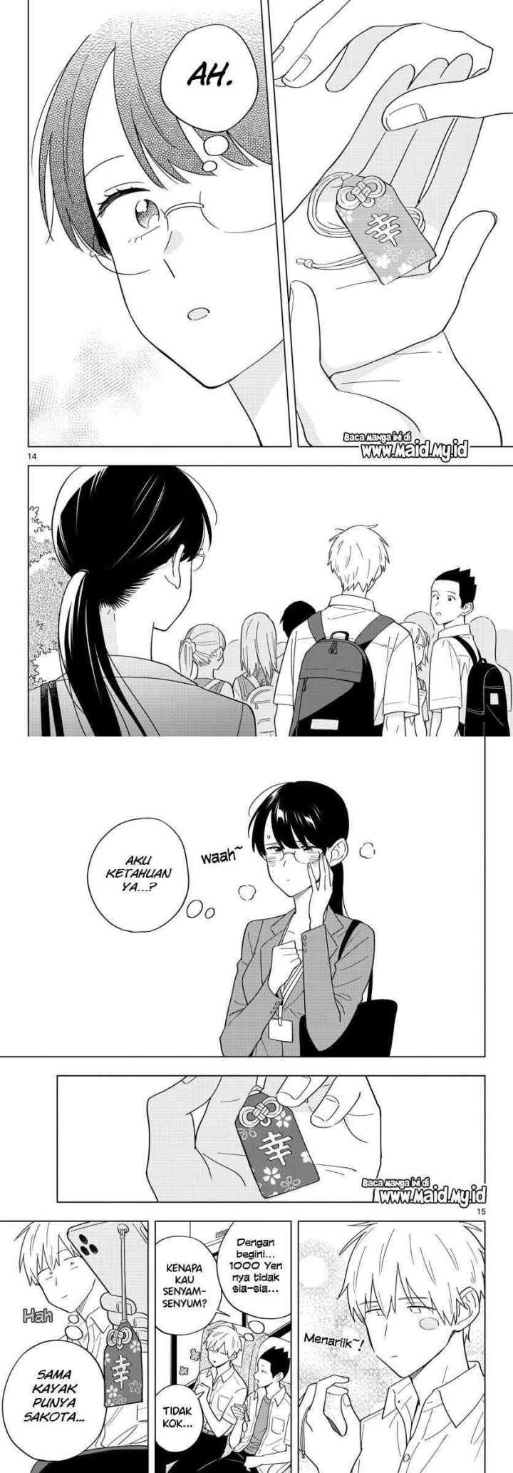 Sensei wa Koi wo Oshierarenai chapter 35 halaman 8