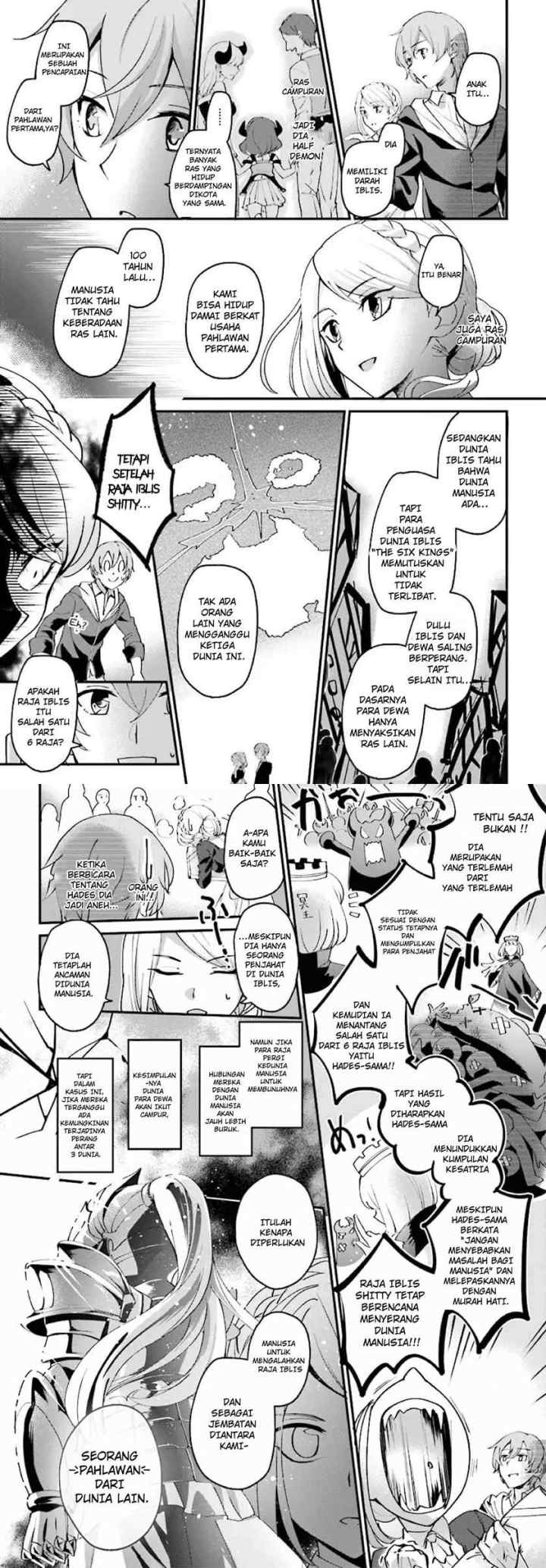 Yuusha Shoukan ni Makikomareta kedo, Isekai wa Heiwa deshita chapter 1 halaman 9