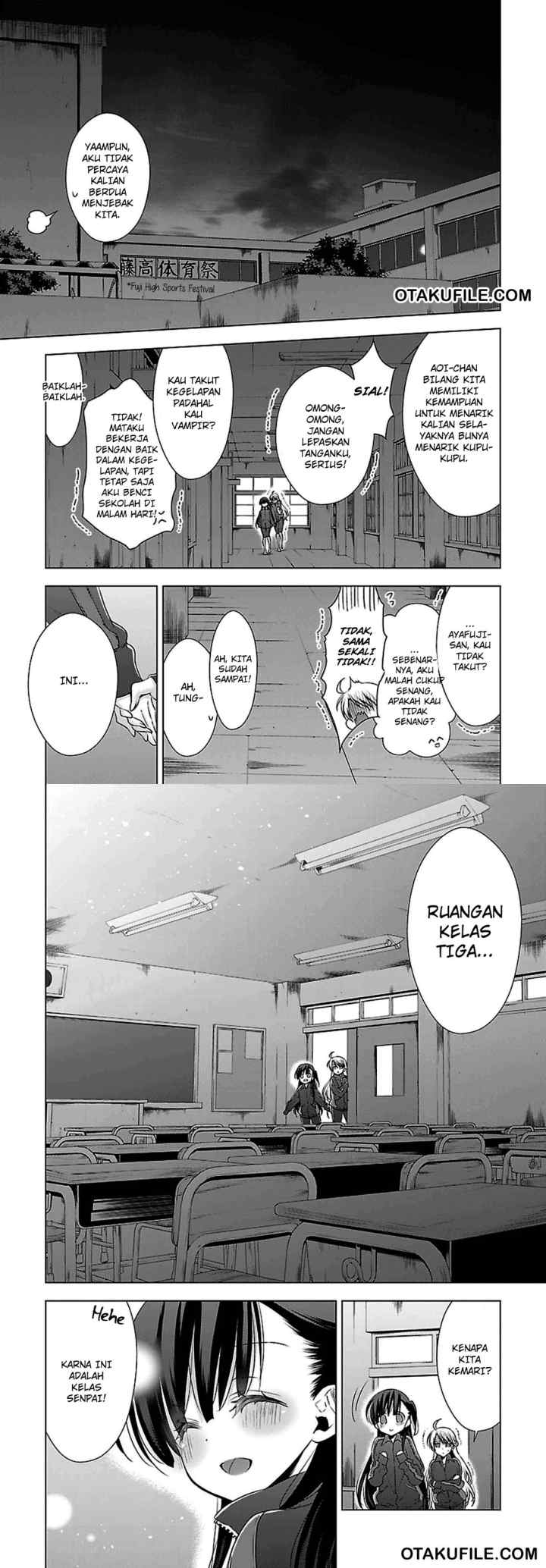 Kyuuketsuki-chan x Kouhai-chan chapter 9 halaman 9
