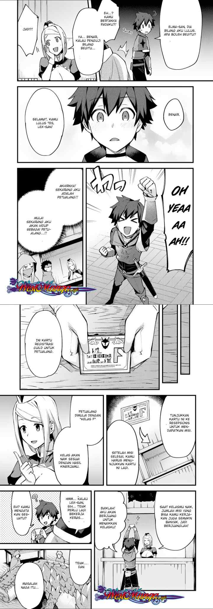 Nido Tensei Shita Shounen wa S Rank Boukensha Toshite Heion ni Sugosu-zense ga kenja de eiyuu datta boku wa raisede wa jimini ikiru chapter 2 halaman 10
