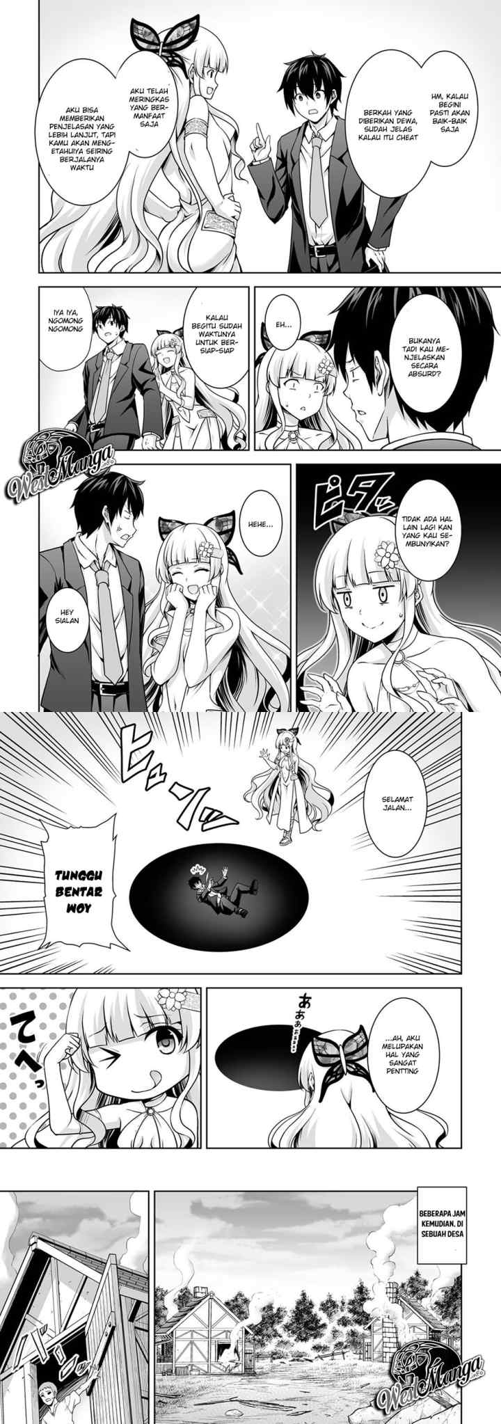 Kami No Techigai De Shindara Zumi De Isekai Ni Hourikomare Mashita chapter 1 halaman 11