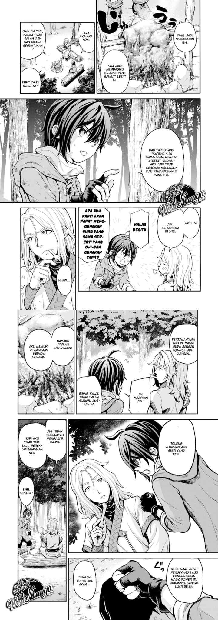 Saisoku Musou No B-Kyuu Mahou Tsukai: Ippatsu Utareru Mae Ni Senpatsu Uchikaesu! chapter 1.1 halaman 7