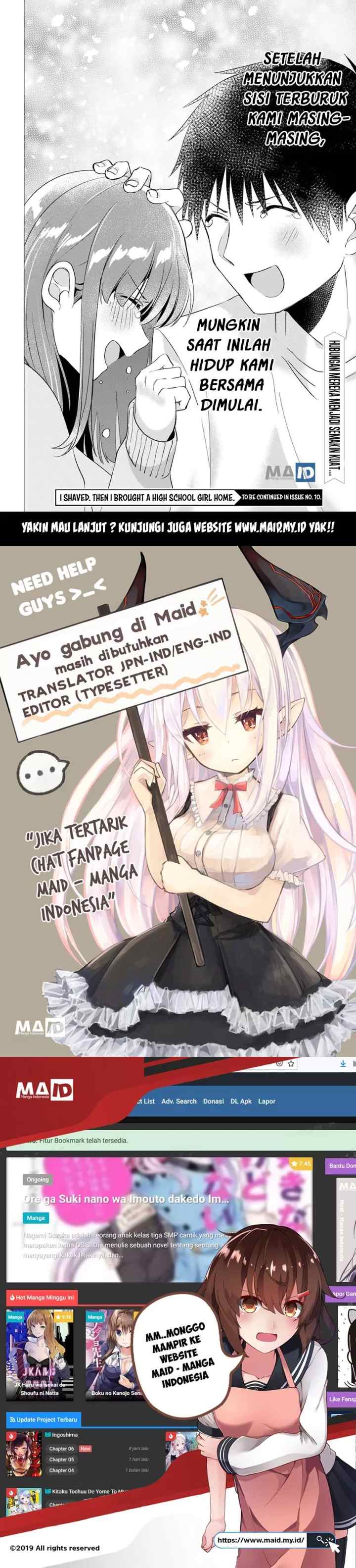 Hige Wo Soru. Soshite Joshikosei Wo Hirou chapter 9 halaman 15