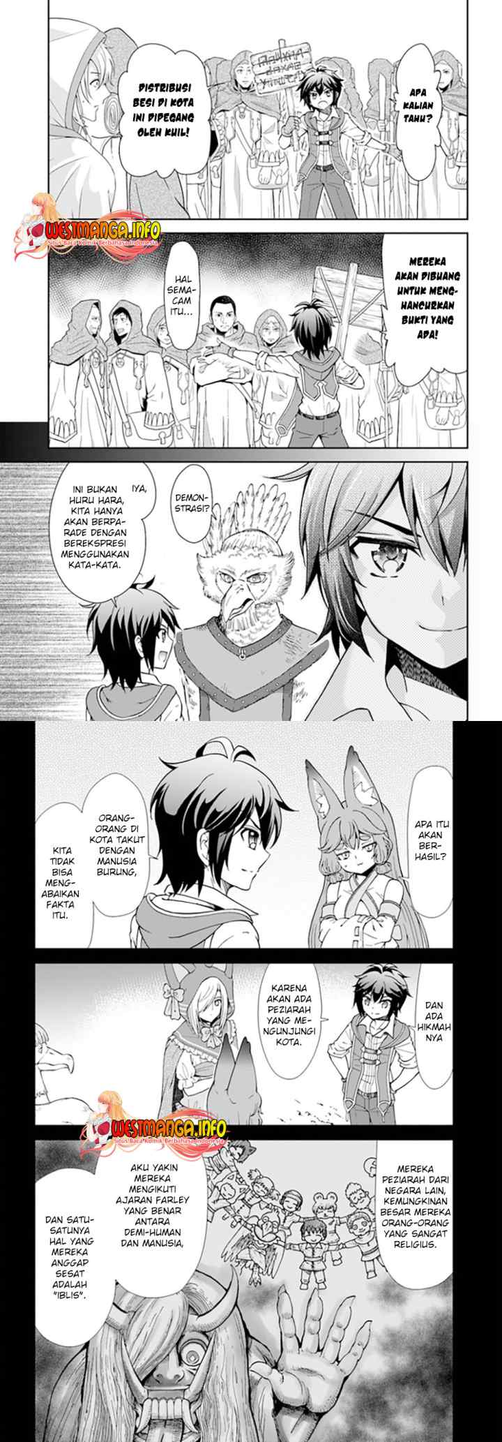 Tenohira Kaitaku Mura de Isekai Kenkokuki: Fueteku Yome-tachi to Nonbiri Mujintou Life chapter 31 halaman 10