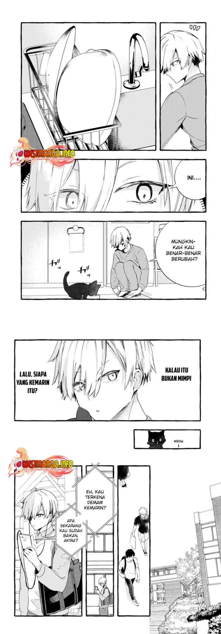 Chiteki de Cool na Kouhai Bijo, Ore no Kai Neko ni naru chapter 1 halaman 8
