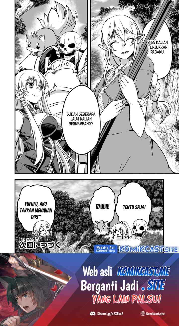 Gaikotsu Kishi-sama, Tadaima Isekai e Odekakechuu chapter 55.2 halaman 18