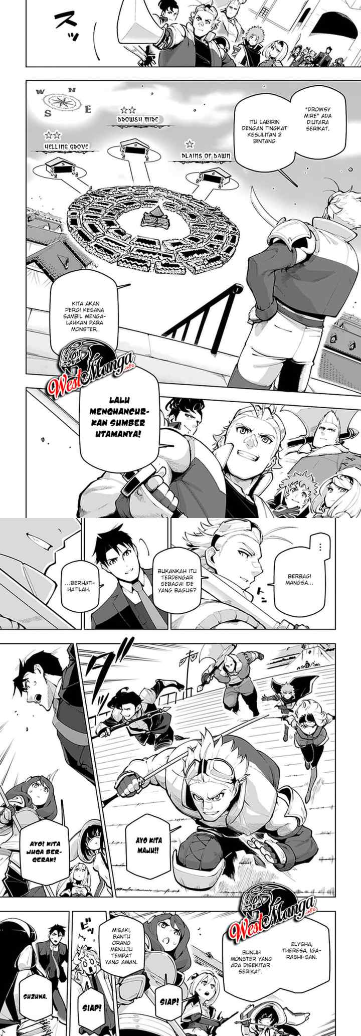 Sekai Saikyou no Kouei: Meikyuukoku no Shinjin Tansakusha chapter 19.1 halaman 10