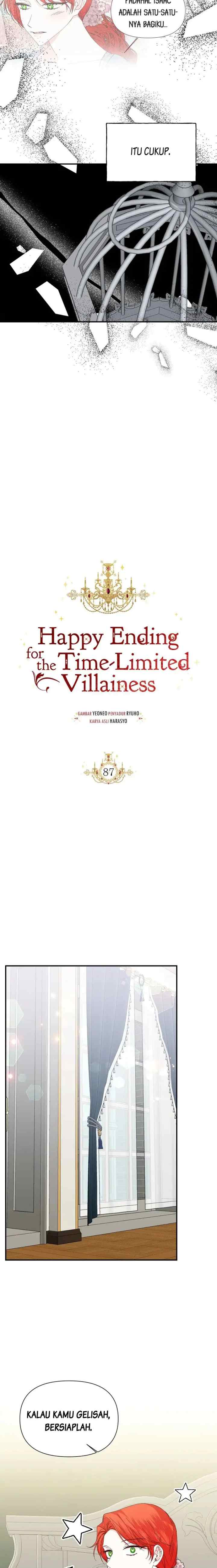 Happy Ending for the Time-Limited Villainess chapter 87 halaman 12