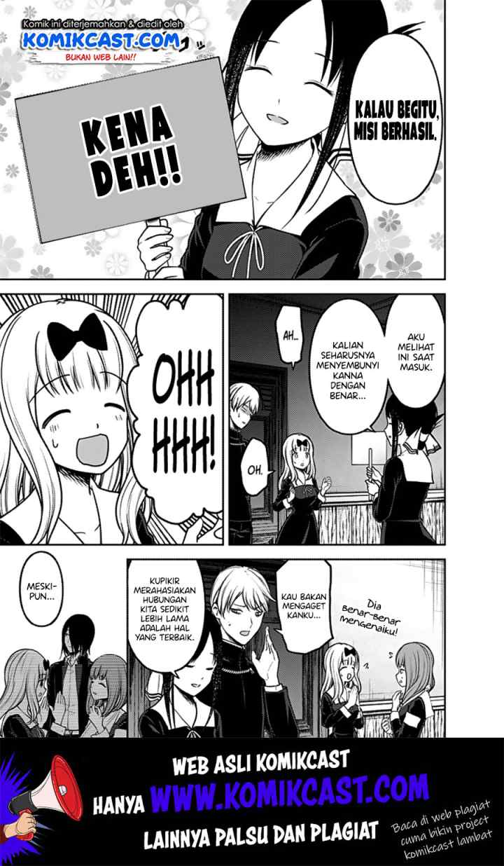 Kaguya-sama wa Kokurasetai: Tensai-tachi no Renai Zunousen chapter 162 halaman 18