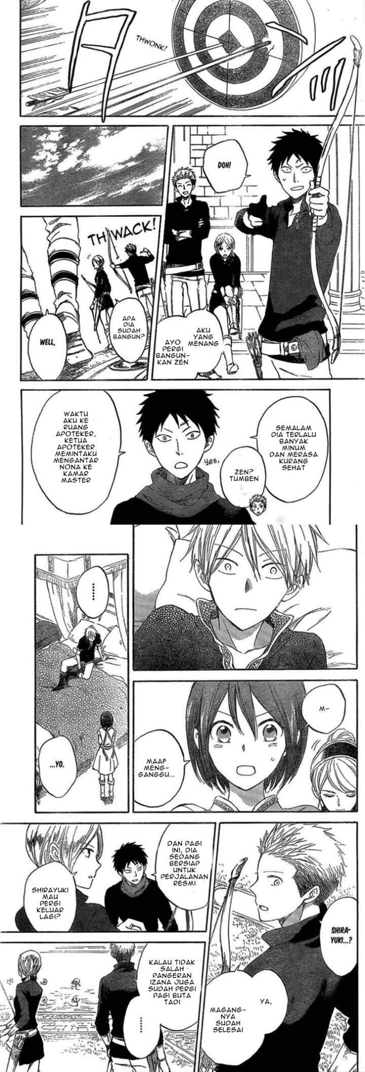 Akagami no Shirayukihime chapter 33 halaman 12