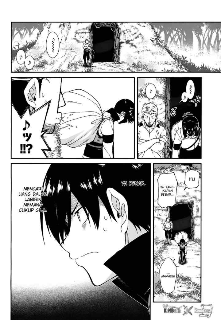Isekai Meikyuu de Harem wo chapter 4.2 halaman 16