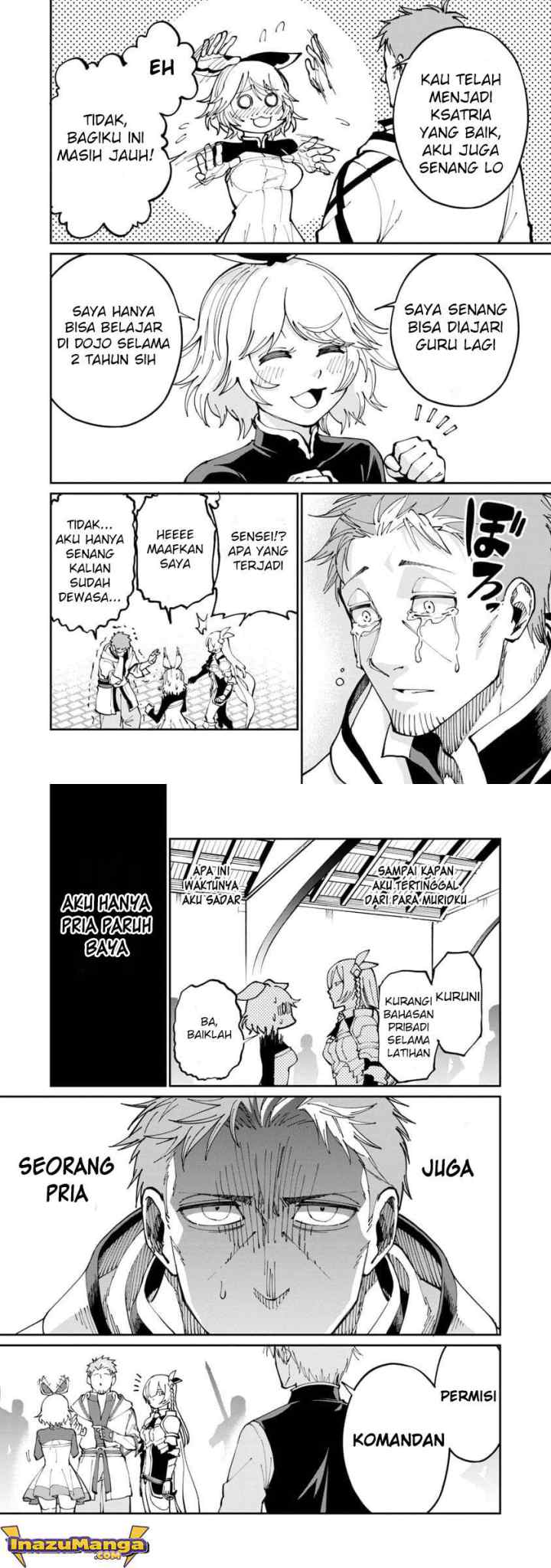 Katainaka no Ossan, Kensei ni Naru ~tada no inaka no kenjutsu shihan datta no ni, taisei shita deshi-tachi ga ore wo hottekurenai ken~ chapter 2 halaman 14