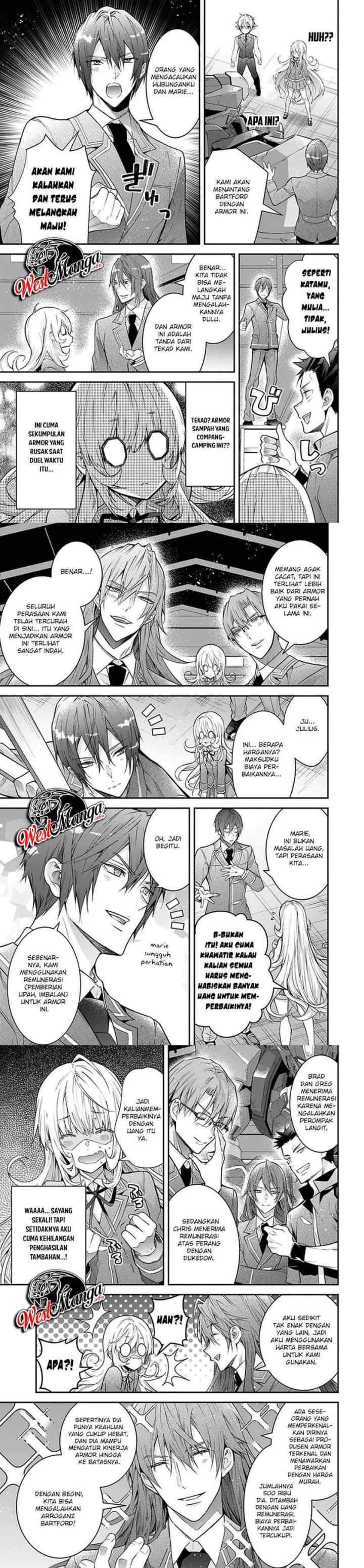 Otome Game Sekai wa Mob ni Kibishii Sekai Desu chapter 37 halaman 6