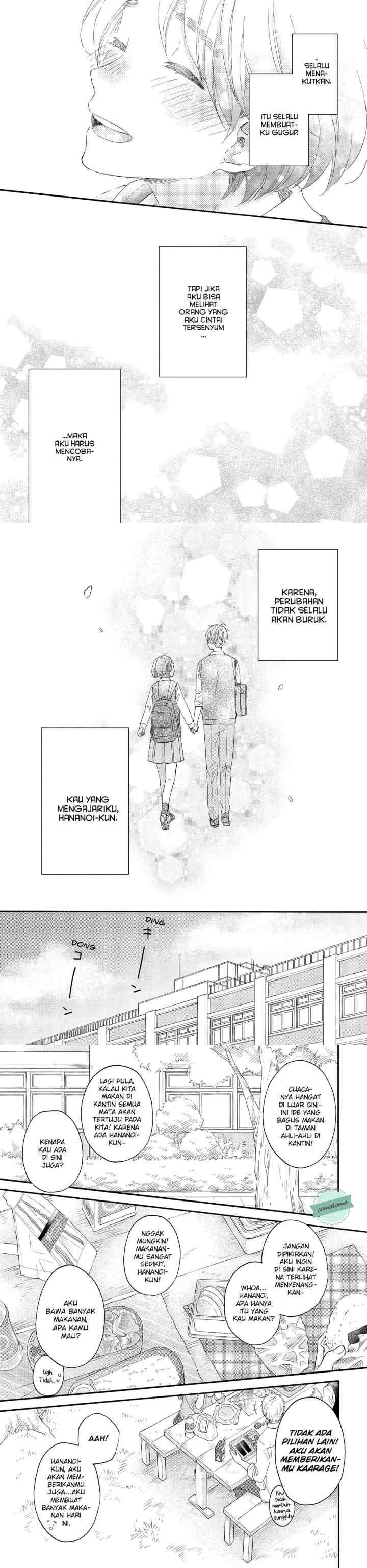 Hananoi-kun to Koi no Yamai chapter 17 halaman 15