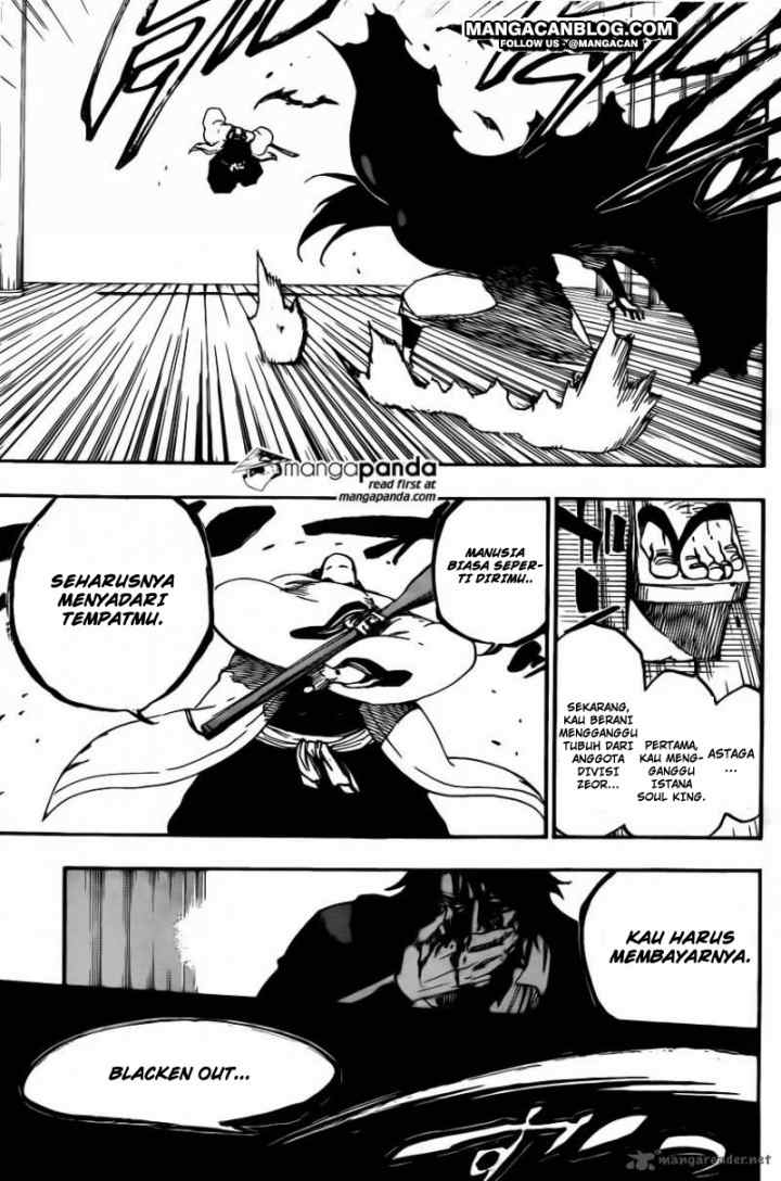 Bleach chapter 607 halaman 16