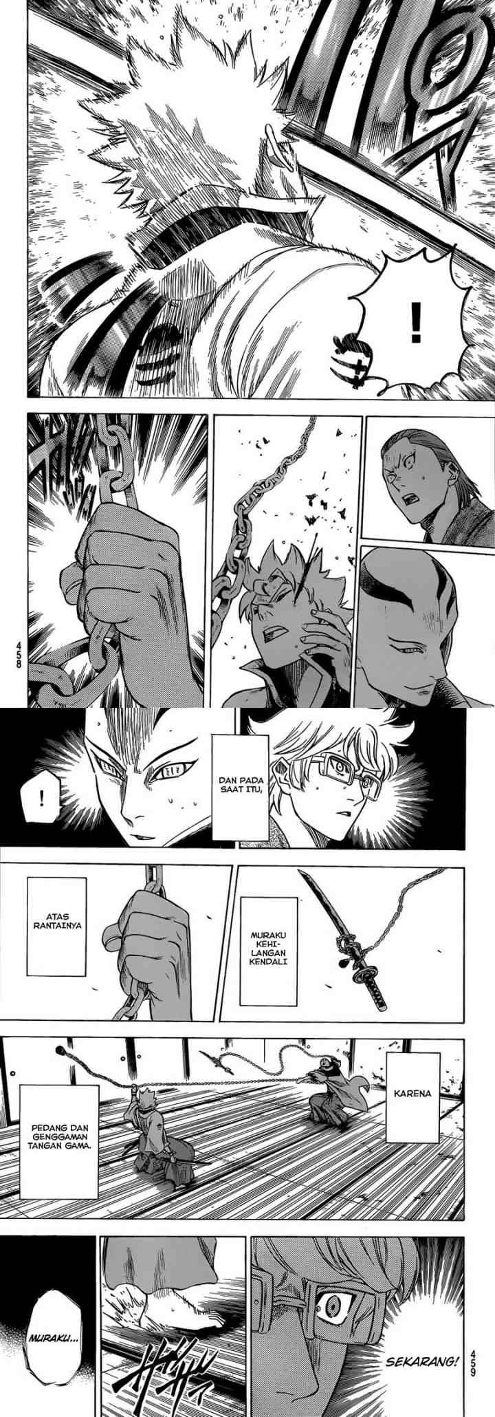 Gamaran chapter 143 halaman 9