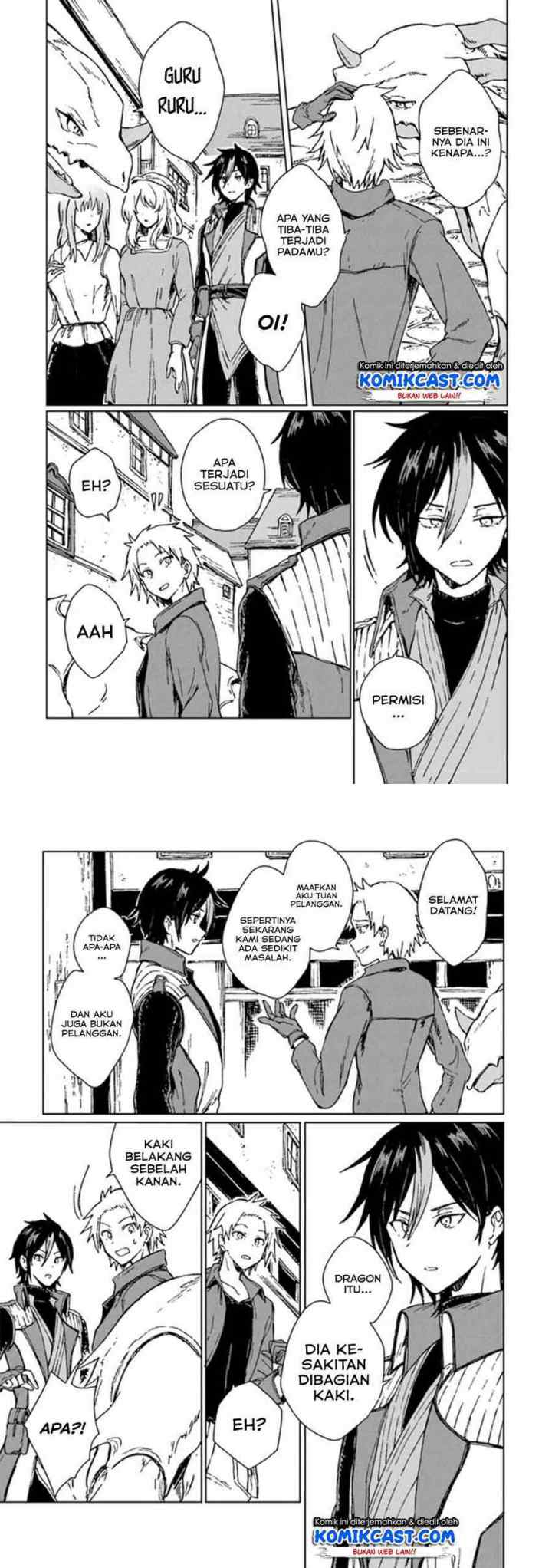 S-kyuu Guild wo Tsuihou saretakedo, Jitsu wa Ore dake Dragon no Kotoba ga Wakaru no de, Kidzuita Toki ni wa Ryuu Kishi no Chouten wo Kiwametemashita chapter 1 halaman 5