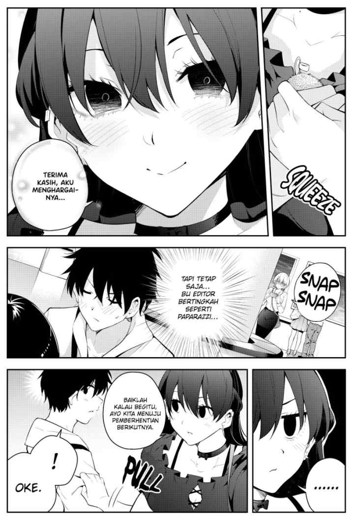 Mishiranu Joshikousei ni Kankensareta Mangaka no Hanashi chapter 44 halaman 4