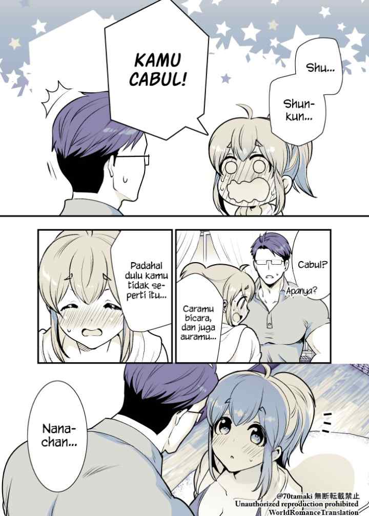Osananajimi ga Hisabisa ni Saikai Shitara Otagai Kyonyuu ni Natteta chapter 5 halaman 5