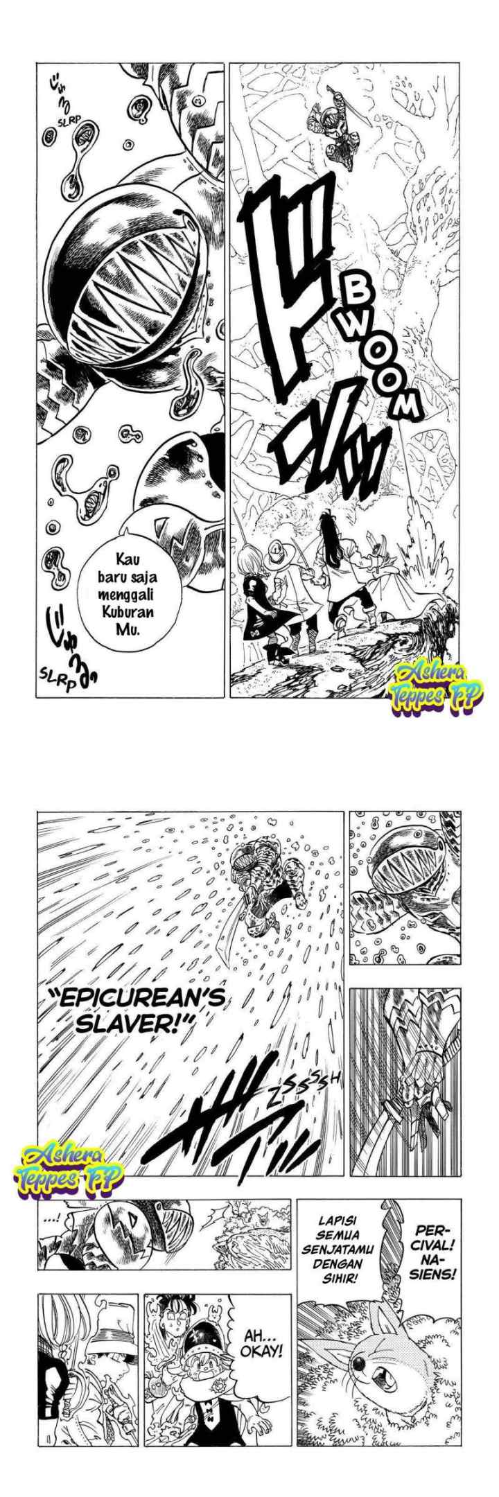 Mokushiroku no Yonkishi chapter 43 halaman 4