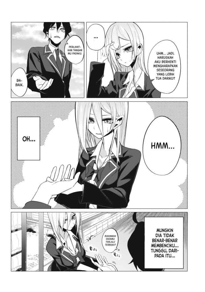 Mizuki-senpai no Koi Uranai chapter 1 halaman 9