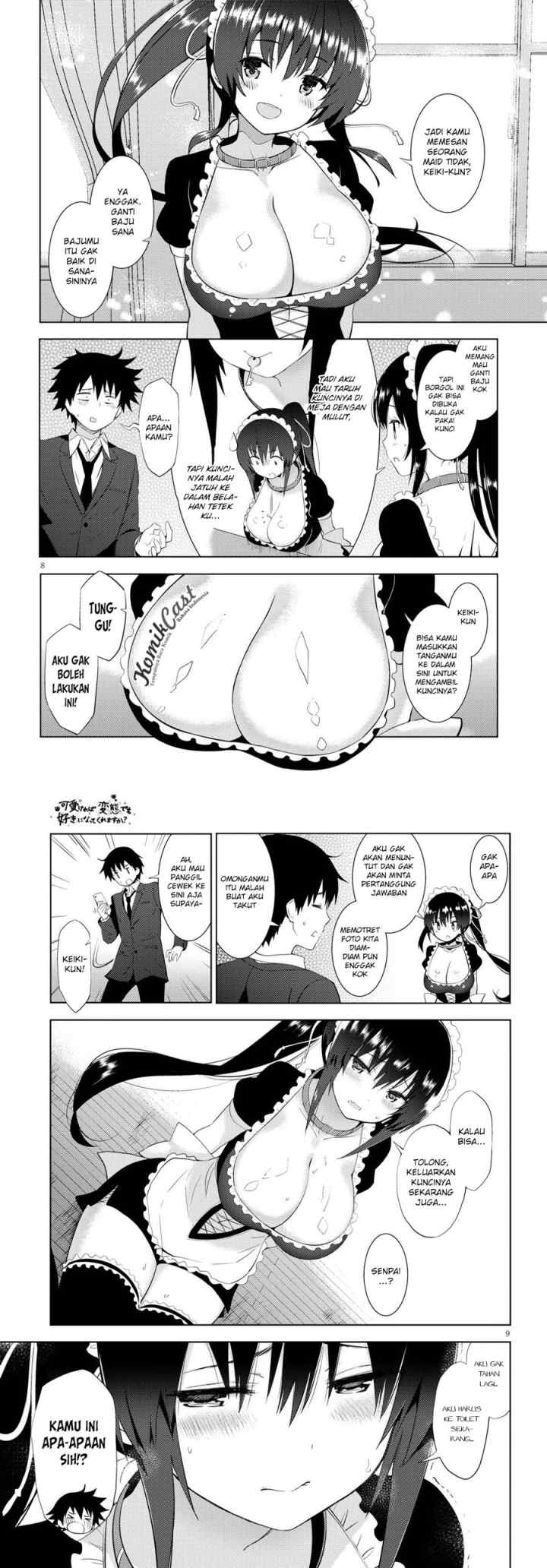 Kawaiikereba Hentai demo Suki ni Natte Kuremasu ka? chapter 9 halaman 5