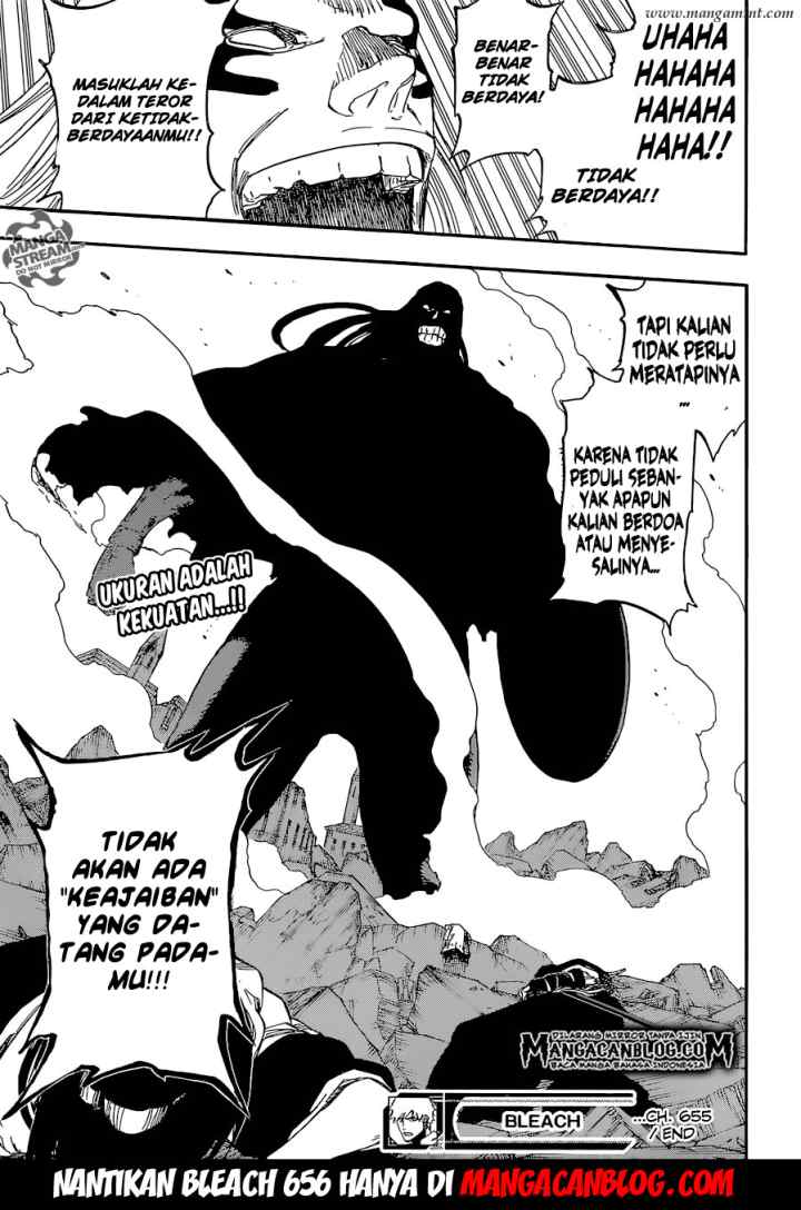 Bleach chapter 655 halaman 16