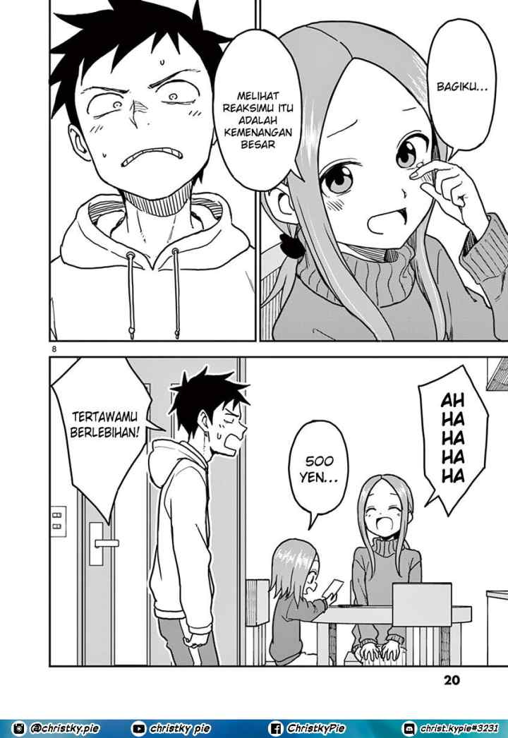 Karakai Jouzu no (Moto) Takagi-san chapter 119 halaman 8