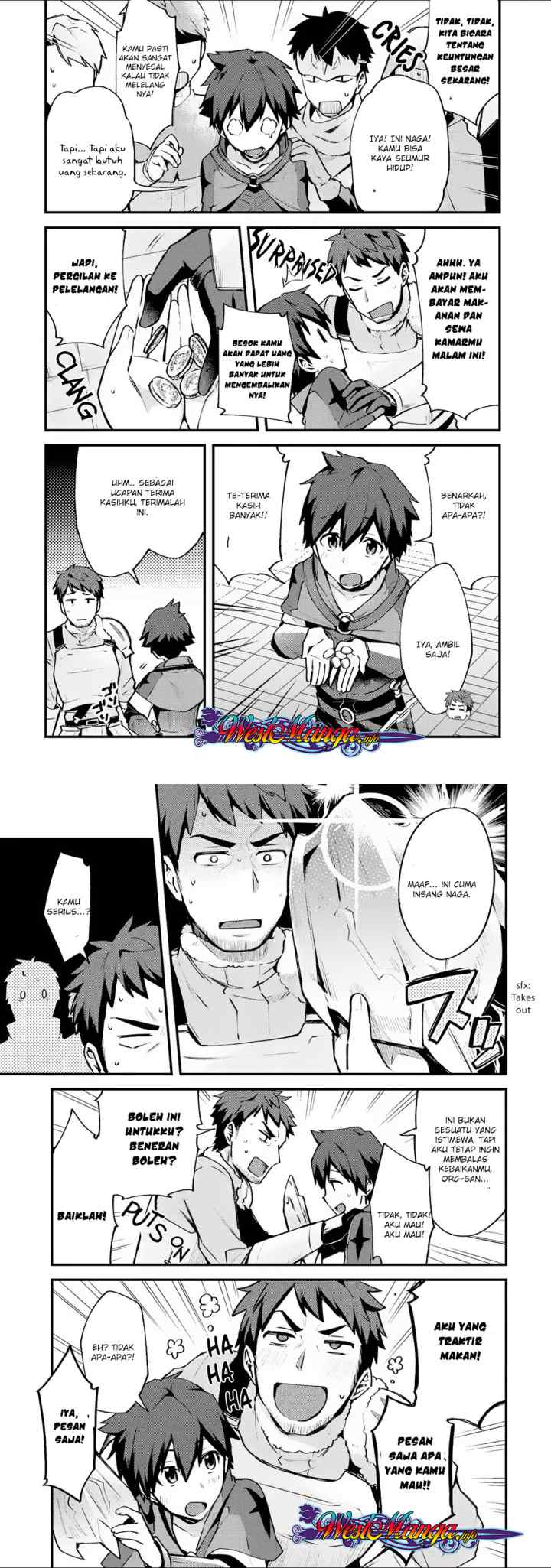 Nido Tensei Shita Shounen wa S Rank Boukensha Toshite Heion ni Sugosu-zense ga kenja de eiyuu datta boku wa raisede wa jimini ikiru chapter 2 halaman 14
