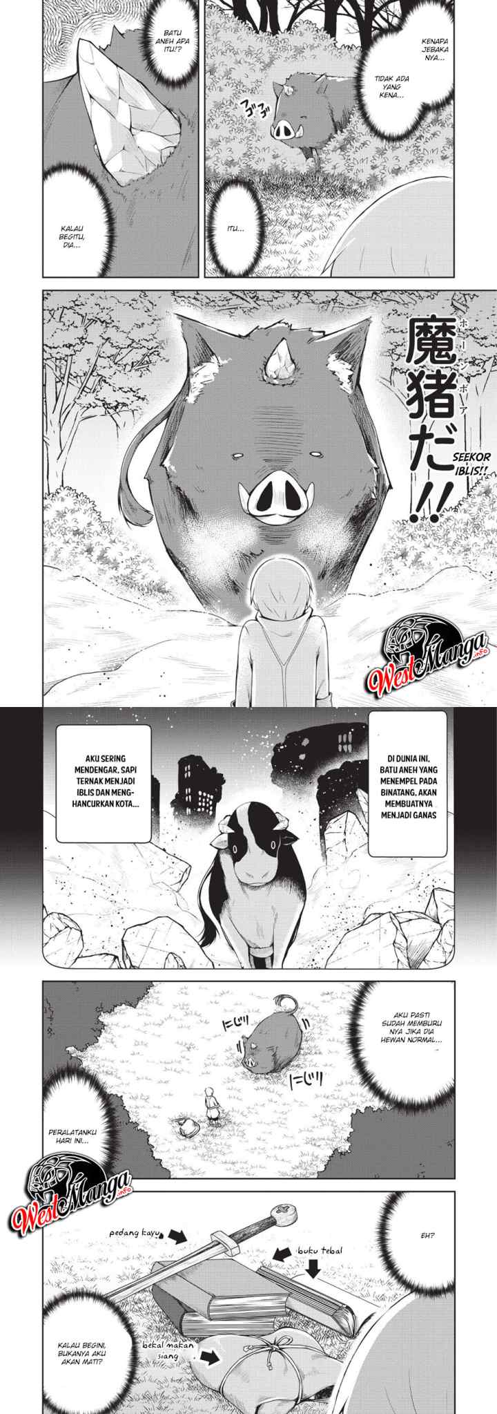 Kikaku Hazure no Eiyuu ni Sodaterareta, Joushiki Hazure no Mahou Kenshi chapter 1 halaman 11