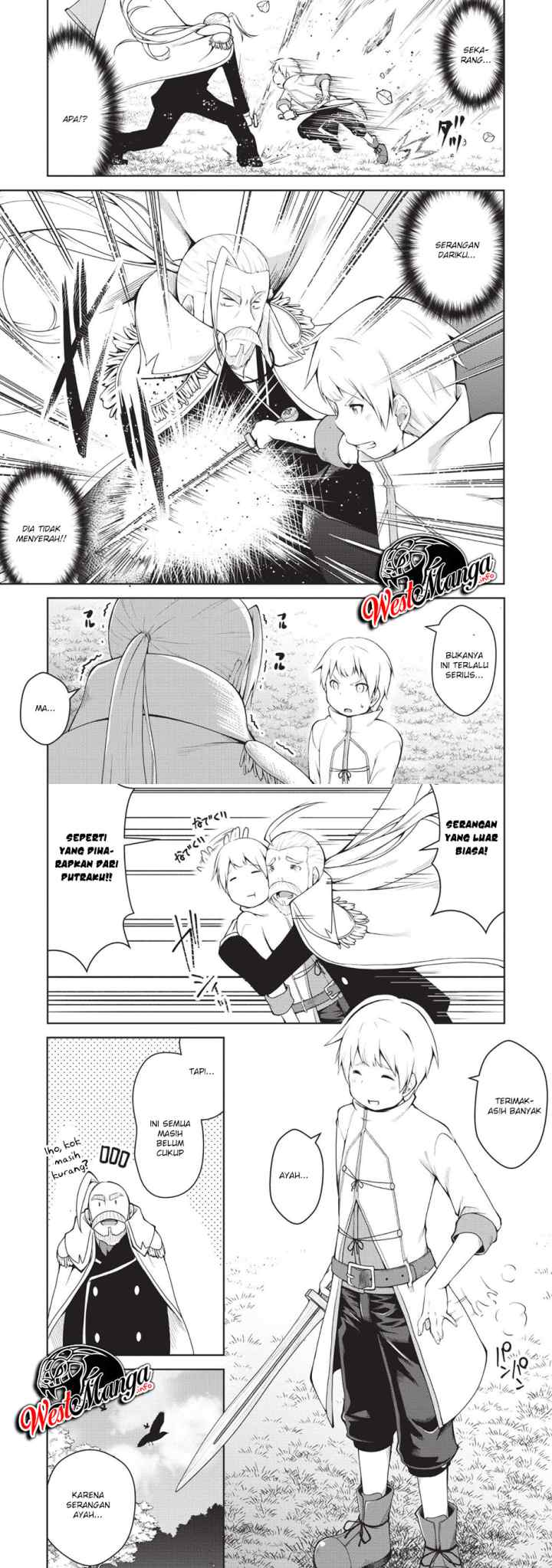Kikaku Hazure no Eiyuu ni Sodaterareta, Joushiki Hazure no Mahou Kenshi chapter 1 halaman 5