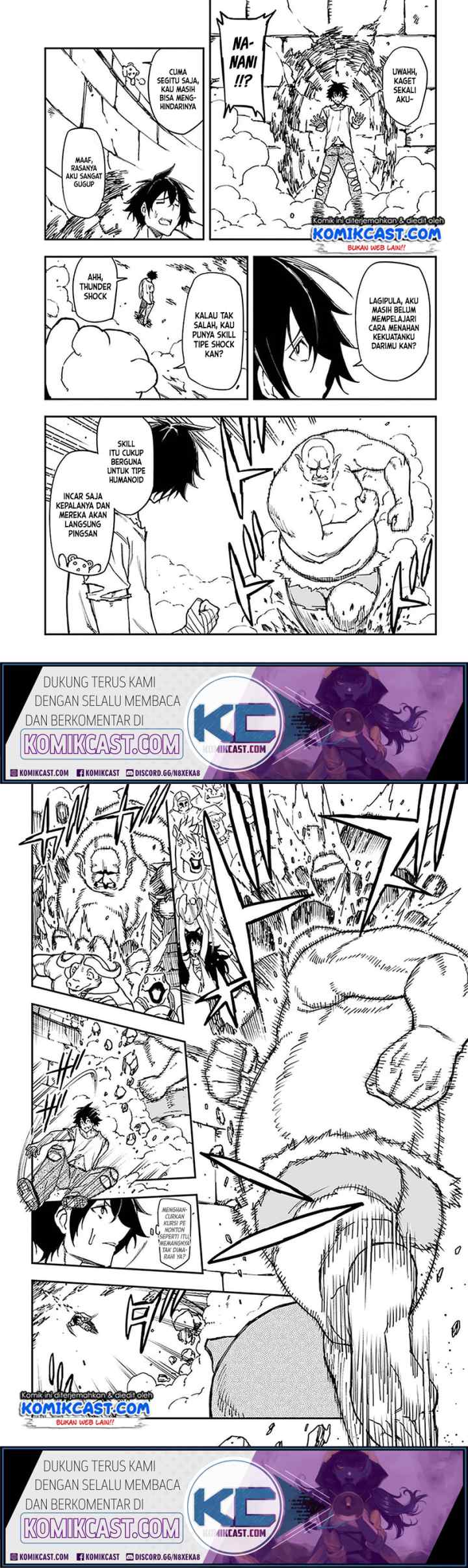 Genkai Level 1 kara no Nariagari: Saijaku Level no Ore ga Isekai Saikyou ni Naru made chapter 8 halaman 6