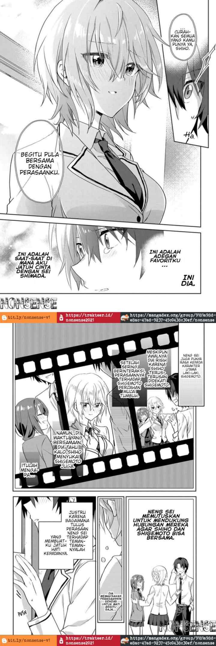 RabuKome Manga ni Haitte Shimattanode, Oshi no Make Hiroin o Zenryoku de Shiawaseni suru chapter 1 halaman 7