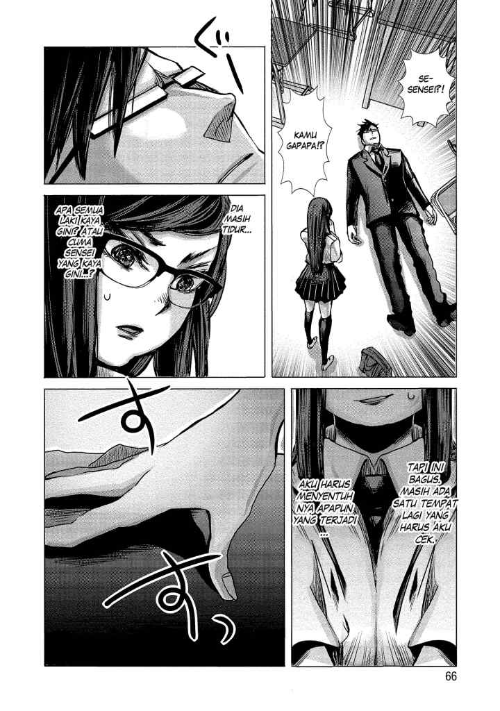 Joshikousei to Seishokusha-san chapter 4 halaman 13