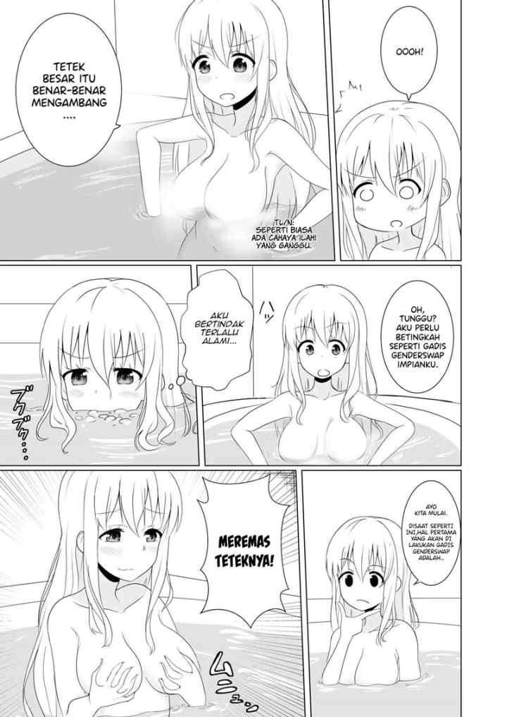 A Boy Who Loves Genderswap Got Genderswapped, so He Acts Out His Ideal Genderswap Girl chapter 7 halaman 4