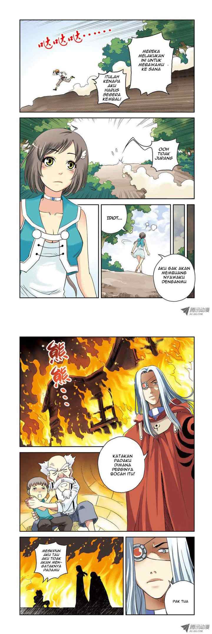 Above the Cloud Sea chapter 4 halaman 6
