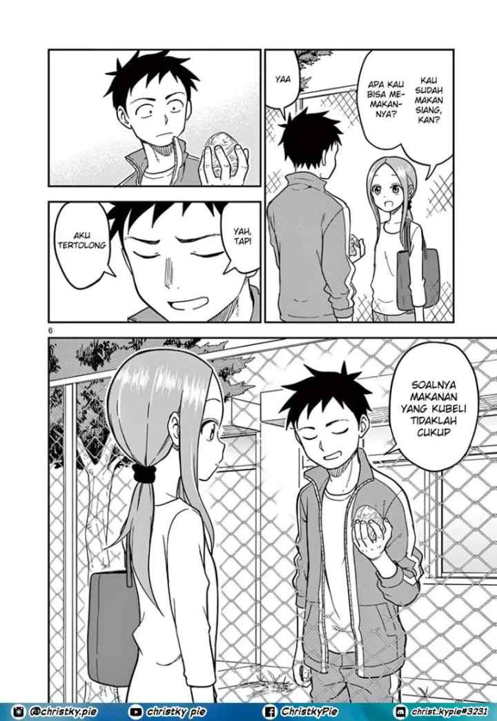 Karakai Jouzu no (Moto) Takagi-san chapter 136 halaman 6