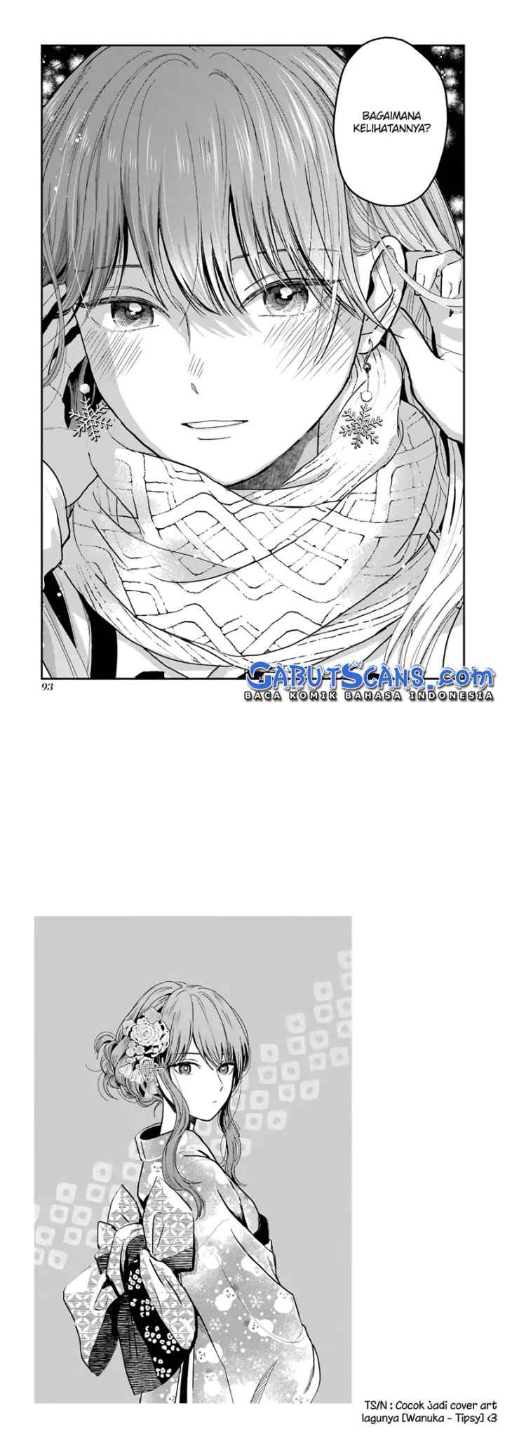Koori Zokusei Danshi to Cool na Douryo Joshi chapter 13.5 halaman 12