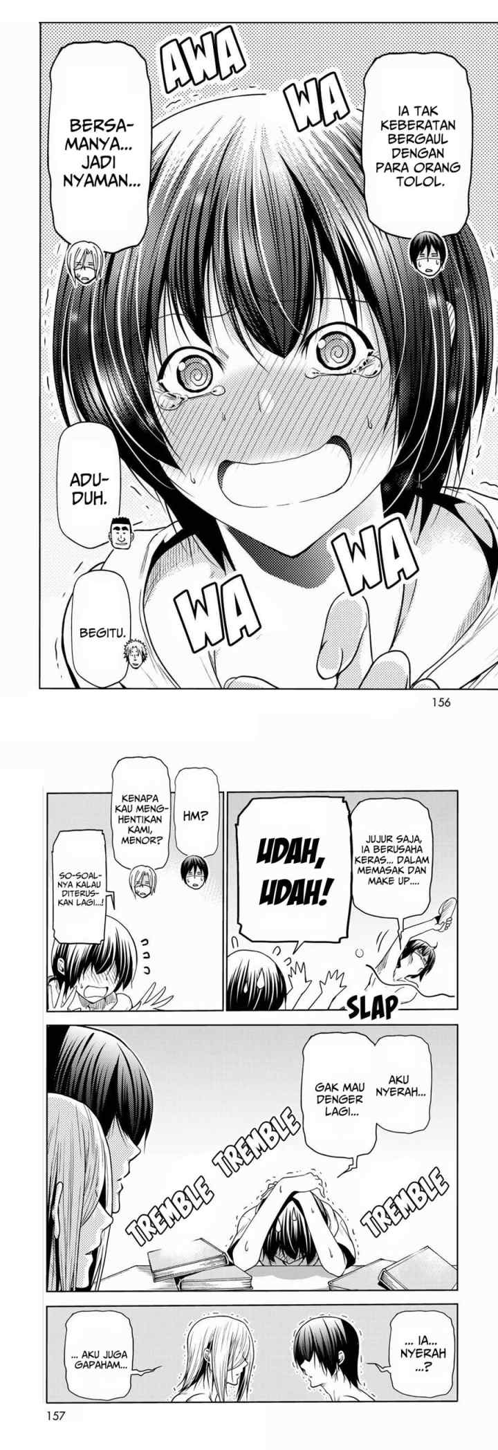 Grand Blue chapter 74.5 halaman 12