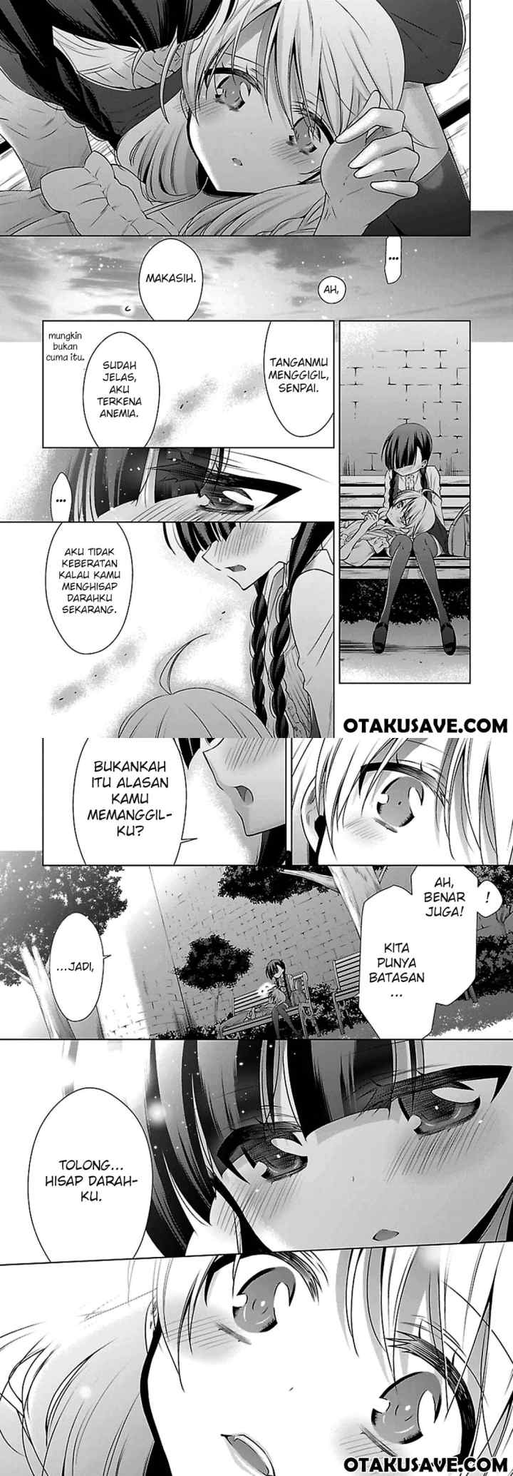 Kyuuketsuki-chan x Kouhai-chan chapter 3 halaman 7