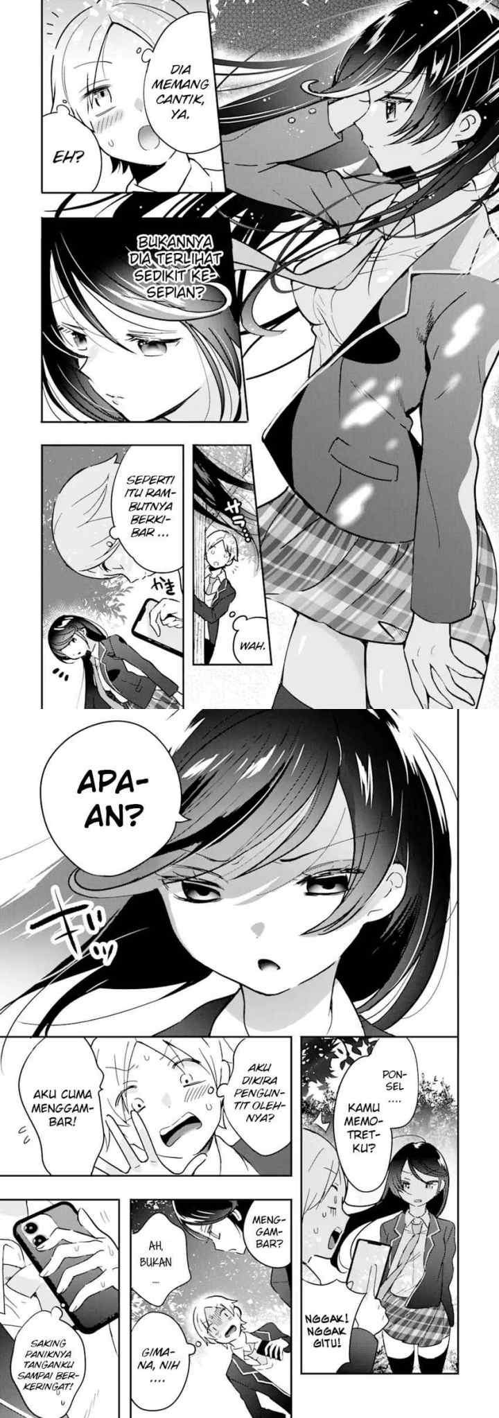 Gakuen 1 no Bishoujo wa x x Eshi no Ore ni Horeteiru!? (The Number 1 Beautiful Girl in the School is in Love With Me, the XXX Artist.) chapter 1.1 halaman 10