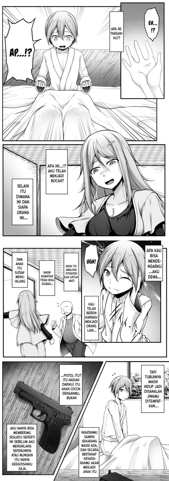 Gamer ga Isekai Tamashiten shite Harem Jinsei e Continue suru Sou desu chapter 1 halaman 4