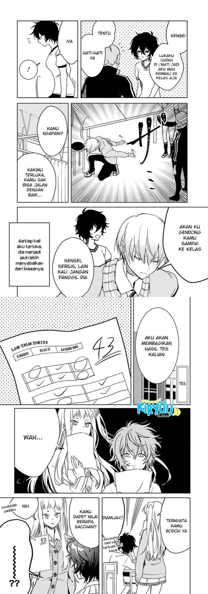 Osananajimi ga Mamasugite Tsurai chapter 2 halaman 4
