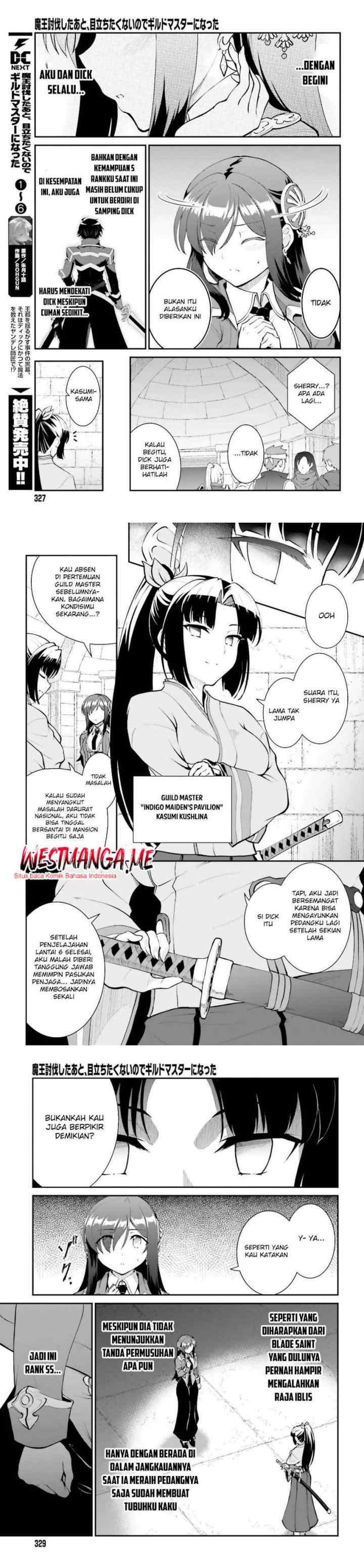 Maou Toubatsu Shita Ato, Medachitakunai node Guild Master ni Natta chapter 41 halaman 11